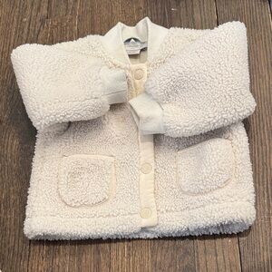 Stella McCartney Cream Sherpa Jacket